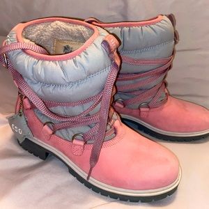 Timberland 650 Puffer Sherpa-Lined Snow Boots